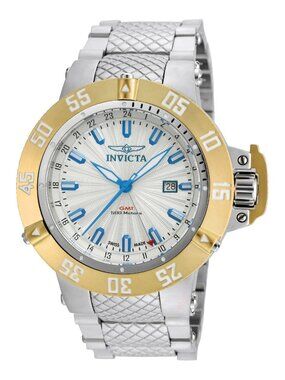 Invicta Men's 50mm Subaqua Noma III Quartz Two-Tone Bracelet Watch NIB